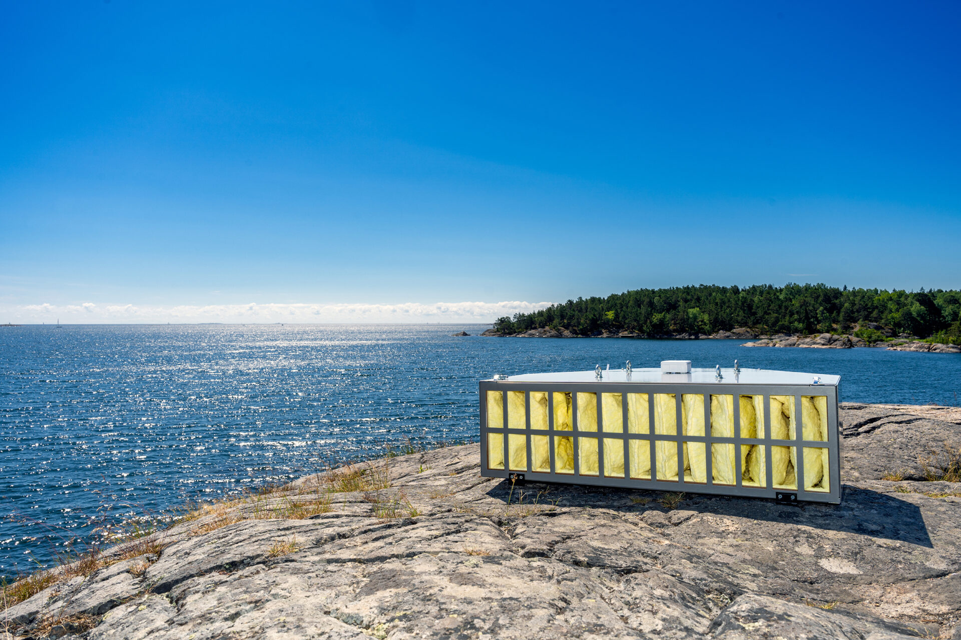 Effektiv och kompakt Industriell luftrenare Njord XP-F