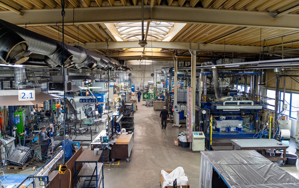 industrial air cleaners at Ajas in Germany