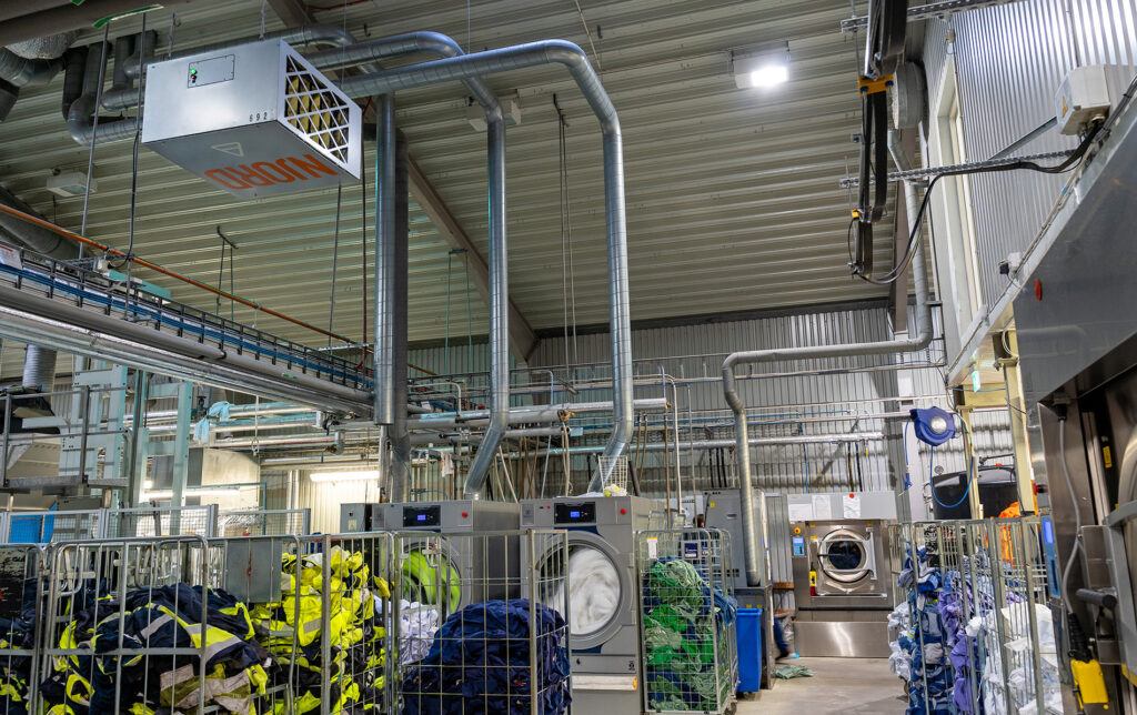 Njord luftrenare hos Lindbytvätten